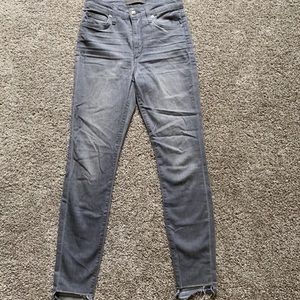 Grey Joes High Low Jeans